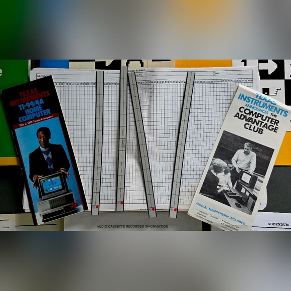 Original owner VintageTexas instruments program recorder. Working. EXTRA MANUALS - Picture 12 of 16